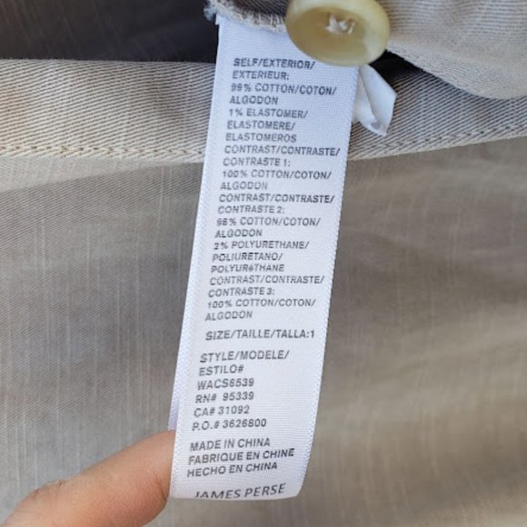 James Perse Pants & Jumpsuits James Perse Mixed Media Jumpsuit In Salt Pigment Poshmark